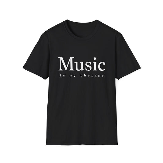 Music Is My Therapy, Unisex T-shirt